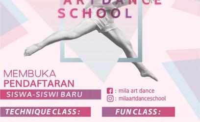 Pendaftaran angkatan VI Mila Art Dance School